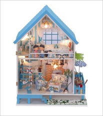 浪漫愛琴海 DIY小屋手工拼裝模型的魅力